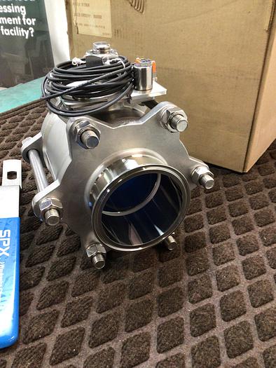 Used SPX Flow Stainless Steel Ball Valves; Md#300BV