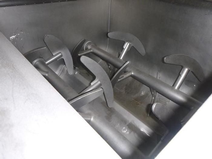 Used Wolfking Dual Shaft Paddle Blender, Vacuum and CO2, Md#TSMV400L