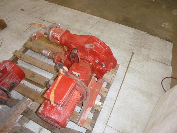 Used Watson Marlow Bredel SPX25 Peristaltic Hose Pump With 2hp Gear motor