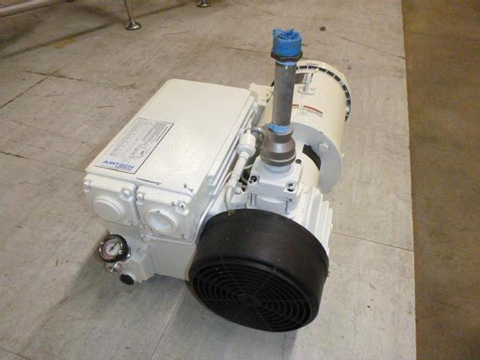 Used Airtech Rotary Vane Vacuum Pump; Md#L63