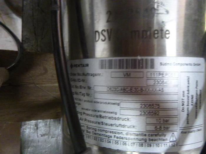 Used Pentair LE Dual Cavity Valve; 3"/3 Way