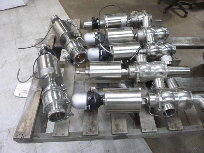 Used Pentair LE and VM 3" Dual Cavity Valves