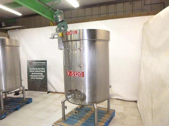 Used Precision Stainless Jacketed Mixing Tank; 200G
