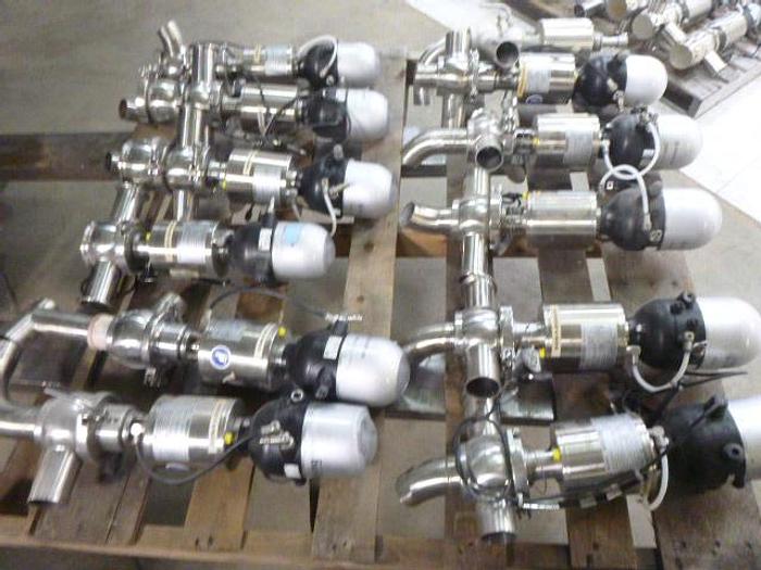 Used PENTAIR MODEL LE DOUBLE SEAT VALVES; 2"/3 WAY