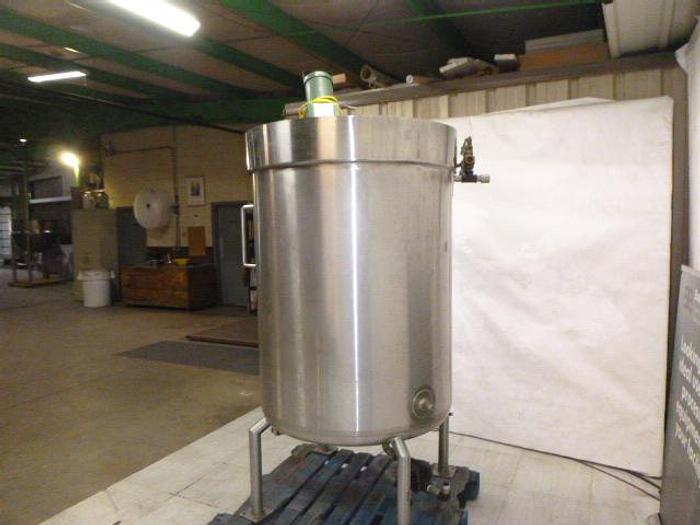 Used Precision Stainless Jacketed Mixing Tank; 200G