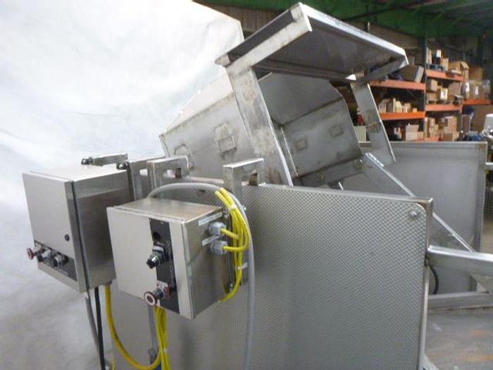 Used Stainless Steel Vat Dumper; 42" Pivot