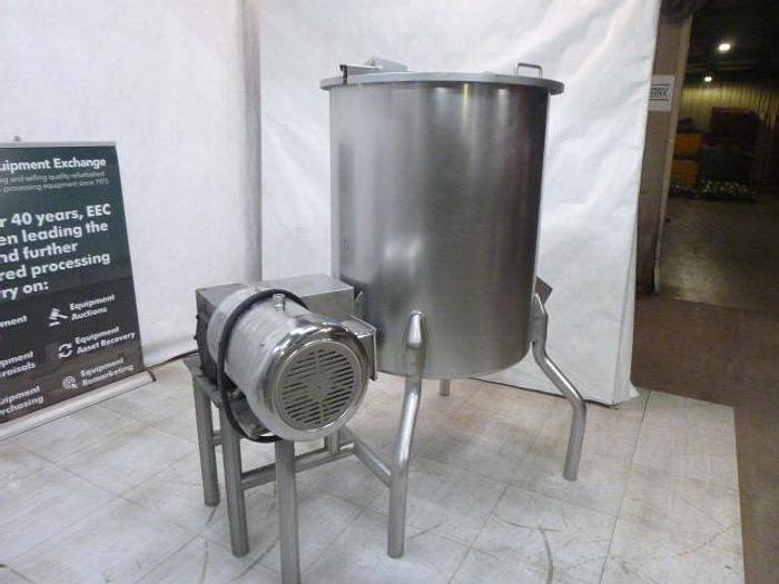 Used Stainless Steel High Shear Mixing Tank, 150G