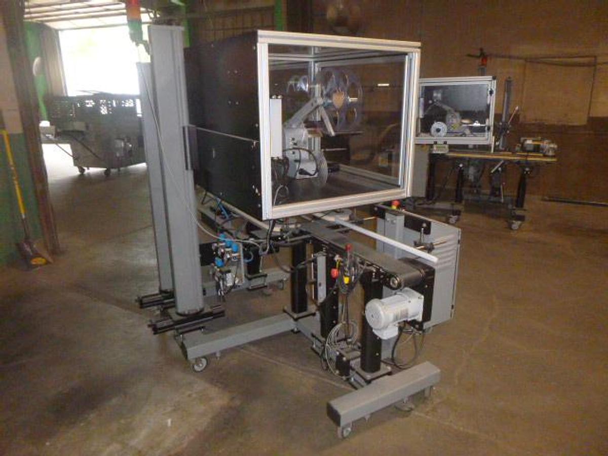 Used Weber Label Applicator, Md# Alpha Compact CC120LH