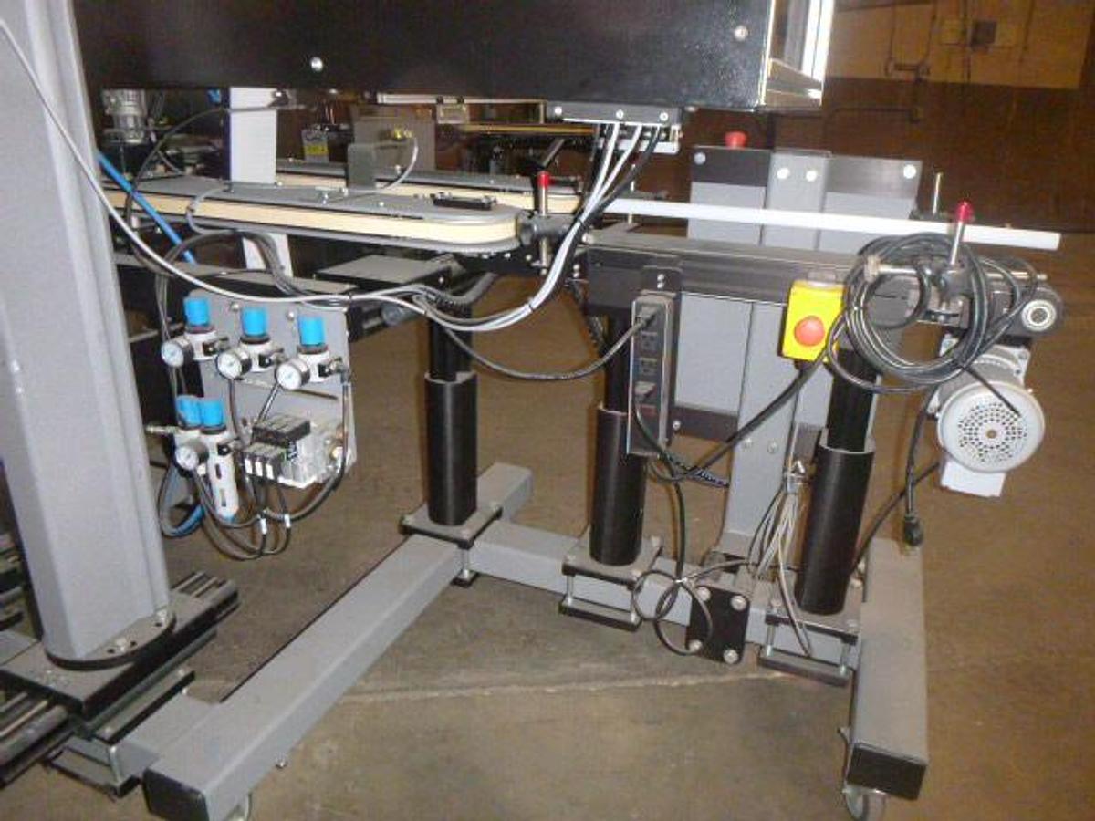 Used Weber Label Applicator, Md# Alpha Compact CC120LH