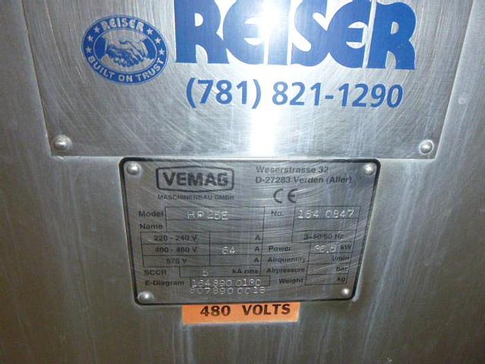 Used Vemag Vacuum Filler; Md#HP25E with Load Hopper