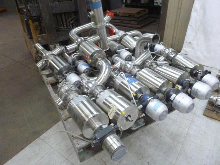 Used Pentair LE Double Seat Valves; 3" / 3 Way