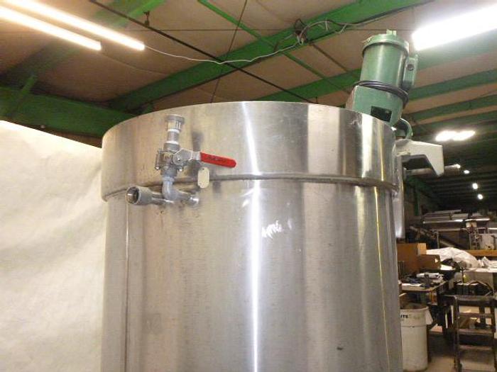 Used Precision Stainless Jacketed Mixing Tank; 200G