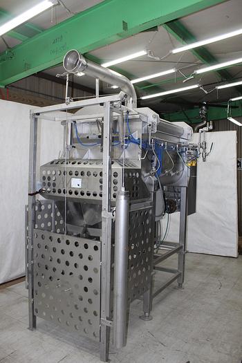 Used AMFEC Dual Paddle Blender W/CO2 Side Injection; Md#510, 1000 Lbs Capacity