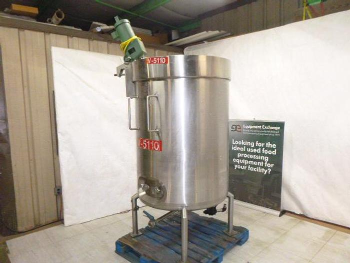 Used Precision Stainless Jacketed Mixing Tank; 200G