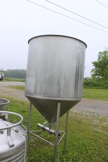 Used Stainless Steel Vertical Tank