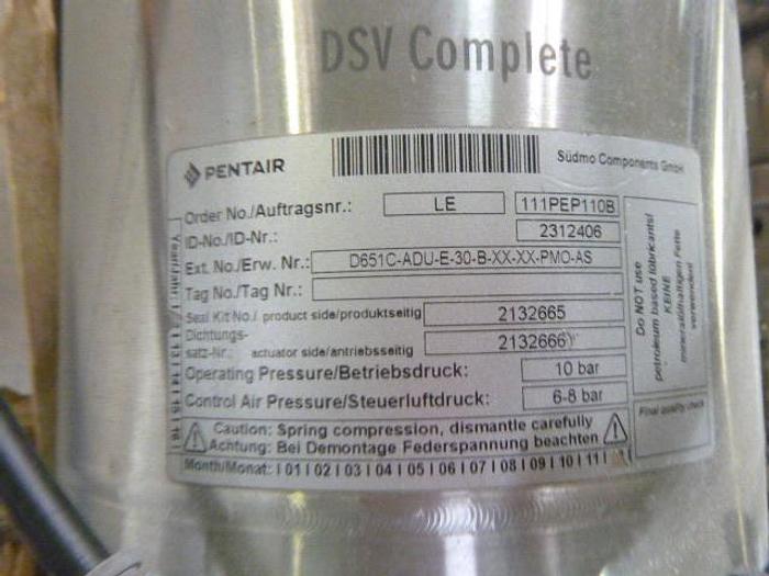 Used Pentair Double Seat Valves; DSV Complete; 3"