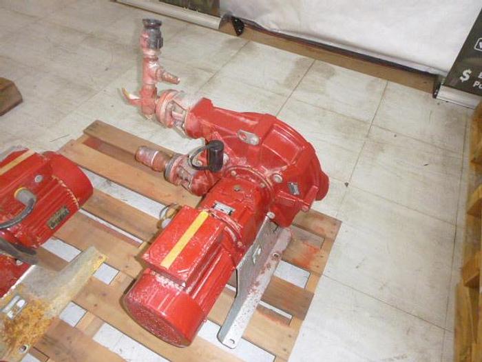 Used Watson Marlow Bredel SPX25 Peristaltic Hose Pump With 2hp Gear motor