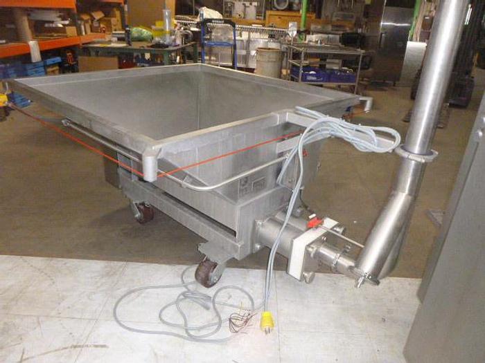 Used Vemag Vacuum Filler; Md#HP25E with Load Hopper
