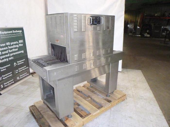 Used Heat Seal Hot Air Shrink Tunnel; Md#1734T-1