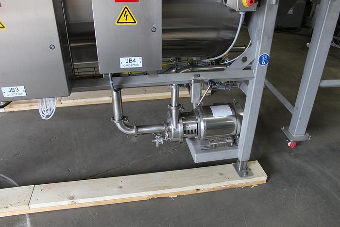 Used Lyco Dual Zone Rotary Drum Cooker/Cooler; 36"x8'x4'