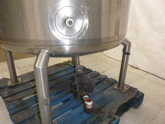 Used Precision Stainless Jacketed Mixing Tank; 200G