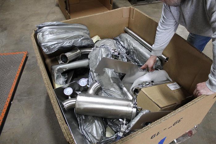 Used Lyco Dual Zone Rotary Drum Cooker/Cooler; 36"x8'x4'