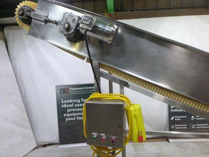 Used Incline Conveyor; 22"W x 11'L
