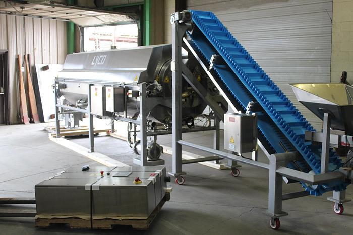 Used Lyco Dual Zone Rotary Drum Cooker/Cooler; 36"x8'x4'