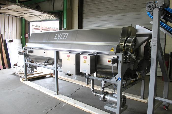 Used Lyco Dual Zone Rotary Drum Cooker/Cooler; 36"x8'x4'