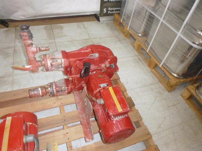 Used Watson Marlow Bredel SPX25 Peristaltic Hose Pump With 2hp Gear motor