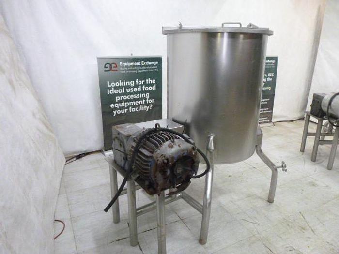 Used Stainless Steel High Shear Mixing Tank, 150G