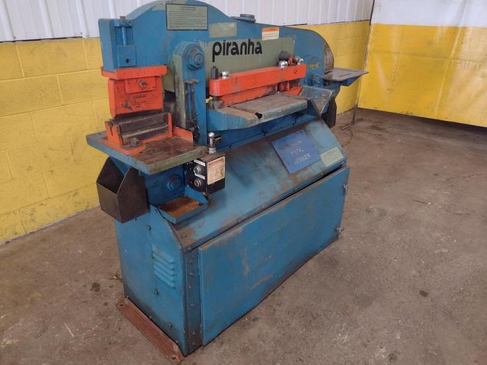 Used 50 TON PIRANHA MODEL #P3 HYDRAULIC IRONWORKER
