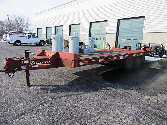 Used 2005 INTERSTATE 24'X96" FLATBED