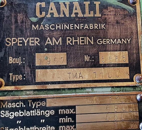 Used Canali Resaw TMA 1100