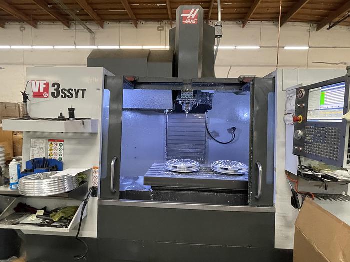 Used 2017 HAAS VF-3SSYT CNC Vertical Machining Center