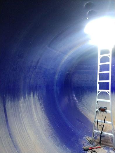 Used Tank, 12,000 Gallon, Glass Lined, 10'6" X 17'8", 15 PSI, Horiz., #S731113