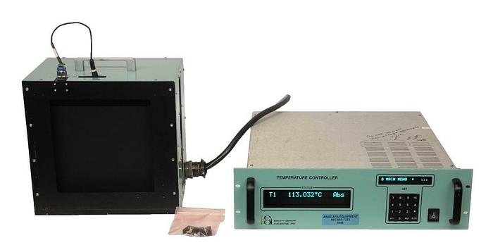 Used Electro Optical 2498B Temperature Control & LDS100-08 Black Body & Cable 8986 R