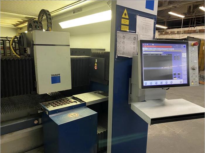 Used 2018 Trumpf Trulaser 3030 6000-Watt Fiber Laser