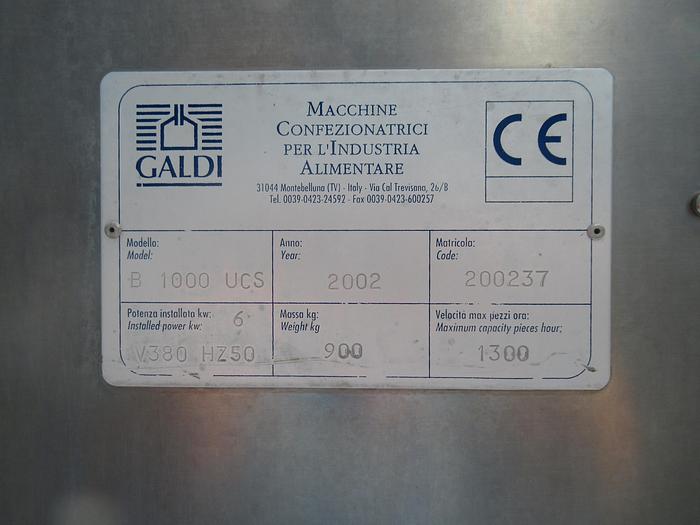 Gebruikt 2002 Galdi B 1000 UCS