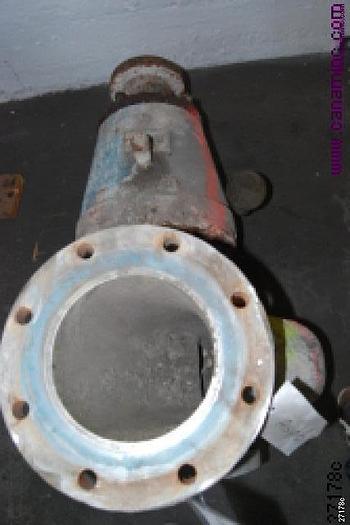 Used Goulds 3175 Goulds 3175, 8X10X14, 6 Vane Impeller, 13.25" Impeller Diameter, Stainless Steel Impeller, Stainless Steel Casing, Stainless Steel Stuffing Box, Stainless Steel Suction Side Plate, Packing. #27178