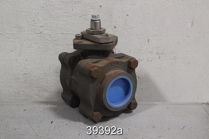 Unused Neles Jamesbury 2" Series 4000 Manual Ball Valve, IMO-203, 2 4B 2236 MT 1 #39392