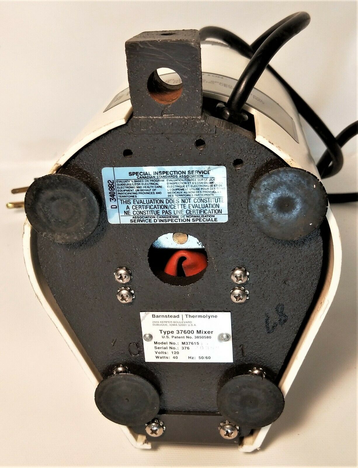 Used Thermolyne MaxiMix II 37600 Vortex Mixer