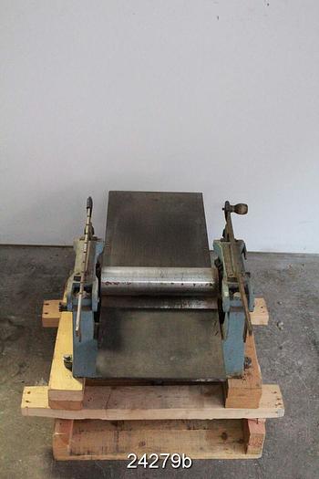 Used Sheet Roll Press With 12" Wide Rolls, 3" In Diameter. #24279