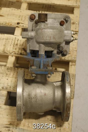 Used Neles Jamesbury 4 5150313600MT 4" Control Ball Valve #38254