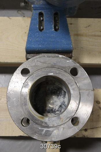 Used Neles Jamesbury 3" Air Operated V-Ball Valve #30739