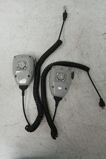Used Lot of 2 Kenwood Dynamic Impedance Handheld Microphones