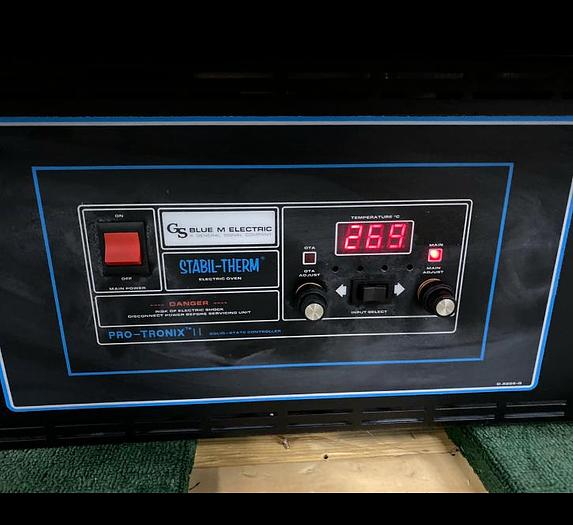 Used Lindberg Blue M OV-510A-3 Stabil-Therm Electric Oven w/ Pro-Tronix II Controller