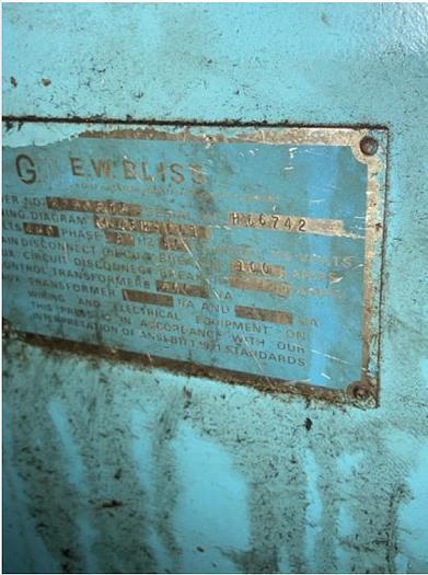 Used BLISS HP2-250-48x42