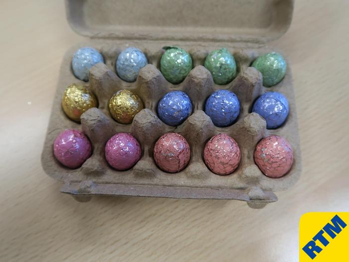 Used FOIL WRAPPER FOR CHOCOLATE MINI EGGS