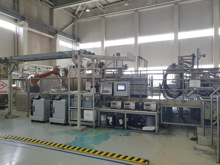 Gebraucht Roll packing line - LAMB